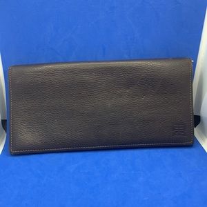 Vintage Givenchy long leather‎ flap wallet